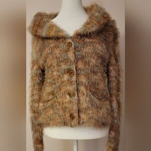 Hand knit by Dollie sweater by Anthropologie, size S